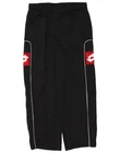 Lotto Mens Graphic Tracksuit Trousers Medium  Black Colourblock Polyester VT20