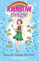 Daisy Meadows - Rainbow Magic Seren The Sausage Dog Fairy Puppy Car - G245Z