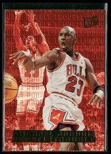 1995 Ultra Double Trouble Michael Jordan #3 card