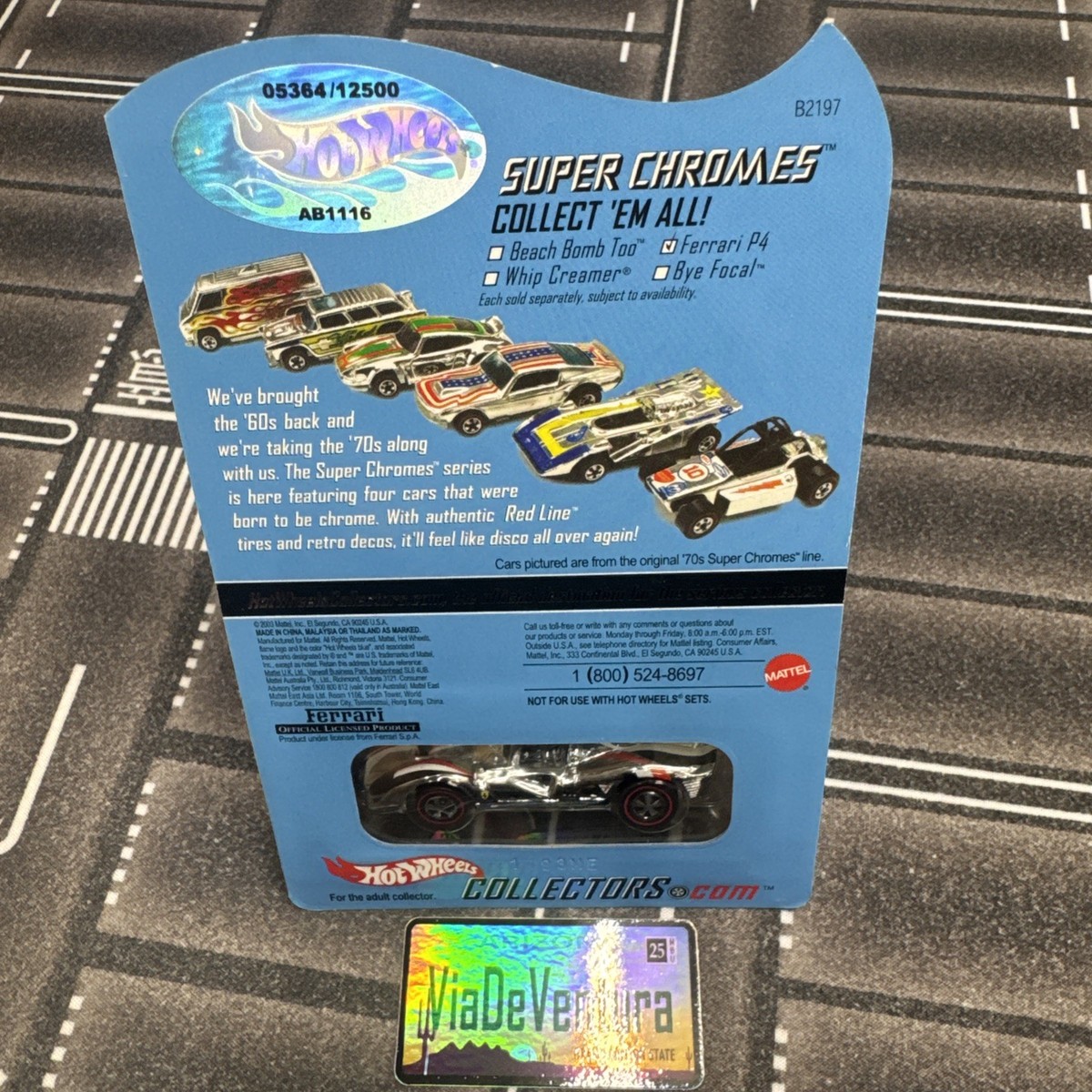 Hot Wheels RLC Super Chromes Ferrari P4 5364/12500 HW28🇮🇹🇮🇹 | eBay