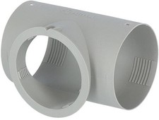 TRUMA LT Lüfter T Stück achatgrau f. Klimaanlage Saphir, achatgrau, Rohrdurchmes