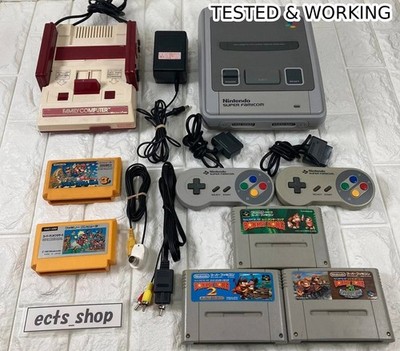 [Mario Donkey Kong] Nintendo Super Famicom console Famicom Console games5 Japan