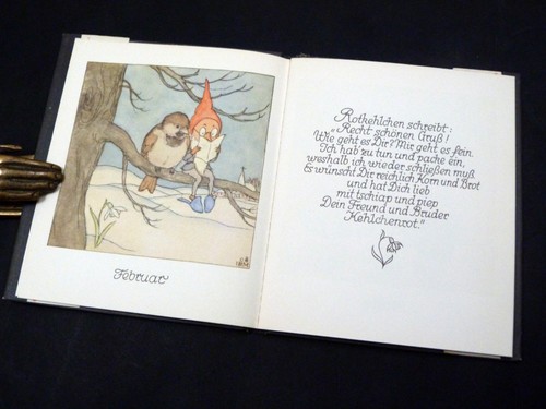 IDA BOHATTA-MORPURGO Heinzel Wandert durch das Jahr 1931 1st German Gnome book - Picture 4 of 7