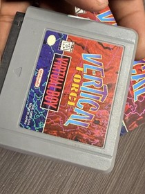 Vertical Force- Virtual Boy Game Plus Water Damaged Manual
