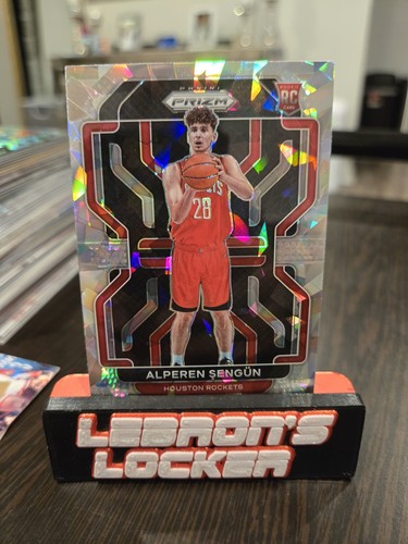 2021-22 Panini Prizm - Alperen Sengun #318 Ice Prizm (RC) - Houston Rockets - Picture 2 of 3