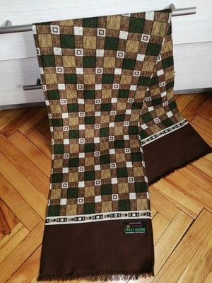 Men Matt Davis Scarf Green Wool One size - Bild 1 von 4