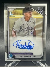 2024 BOWMAN KELVIN HIDALGO CHROME PROSPECT AUTO ROCKIES CPA-KH