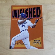 1999 SkyBox Thunder Unleashed Baseball Card #1U Carlos Beltran