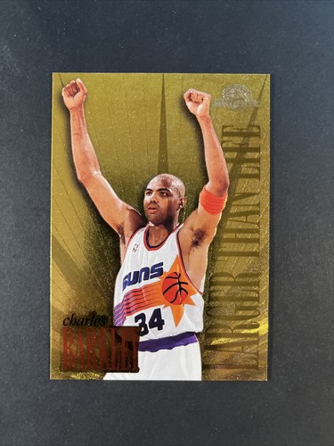 Charles Barkley #L8 1995 Skybox Premium Larger Than Life card