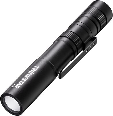 Mini LED Taschenlampe superhell tragbar mit Clip 5 Modi Camping Wandern