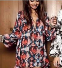 Show Me Your MuMu Jamie Tunic Mini Festival Concert Dress M