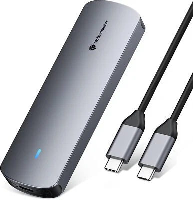 YOTTAMASTER M.2 NVME TO USB 3.2-Gehäuse Speichergehäuse Adapter SSD SATA Extern Aluminium