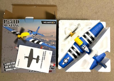 VOLANTEX P-51D 4CH Jagdflugzeug RC Flugzeug 2,4GHz 6-Achsen Gyro Kunstflugsegler