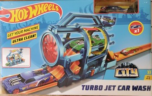 hot wheels turbo jet car wash