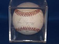 Tom Pagnozzi Signed Baseball