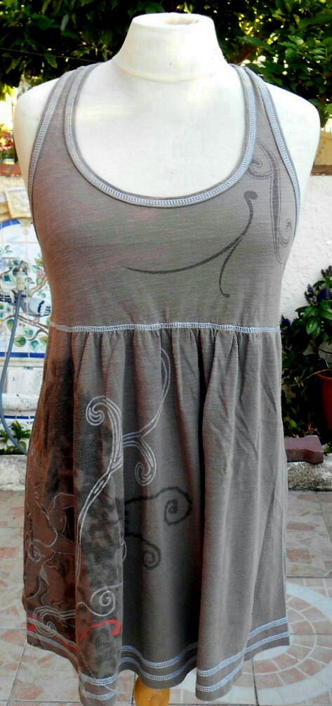 Tunique Noire "La Mode Est à Vous" - Taille 34/36 - Modèle "washed" - Neuf Sans étiquette