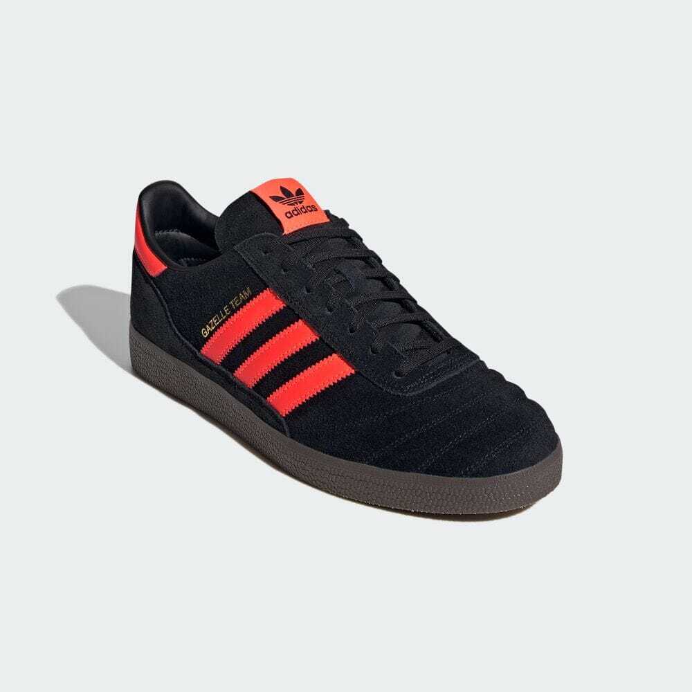 ★adidas★ Gazelle Team Black Orange II0006 II0006 adidas Originals Gazelle Team Core Black Solar Orange