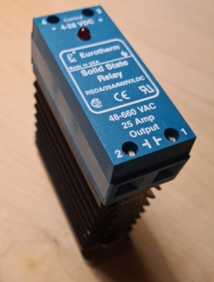 EUROTHERM SOLID STATE RELAY RSDA/25A/660V/LDC 