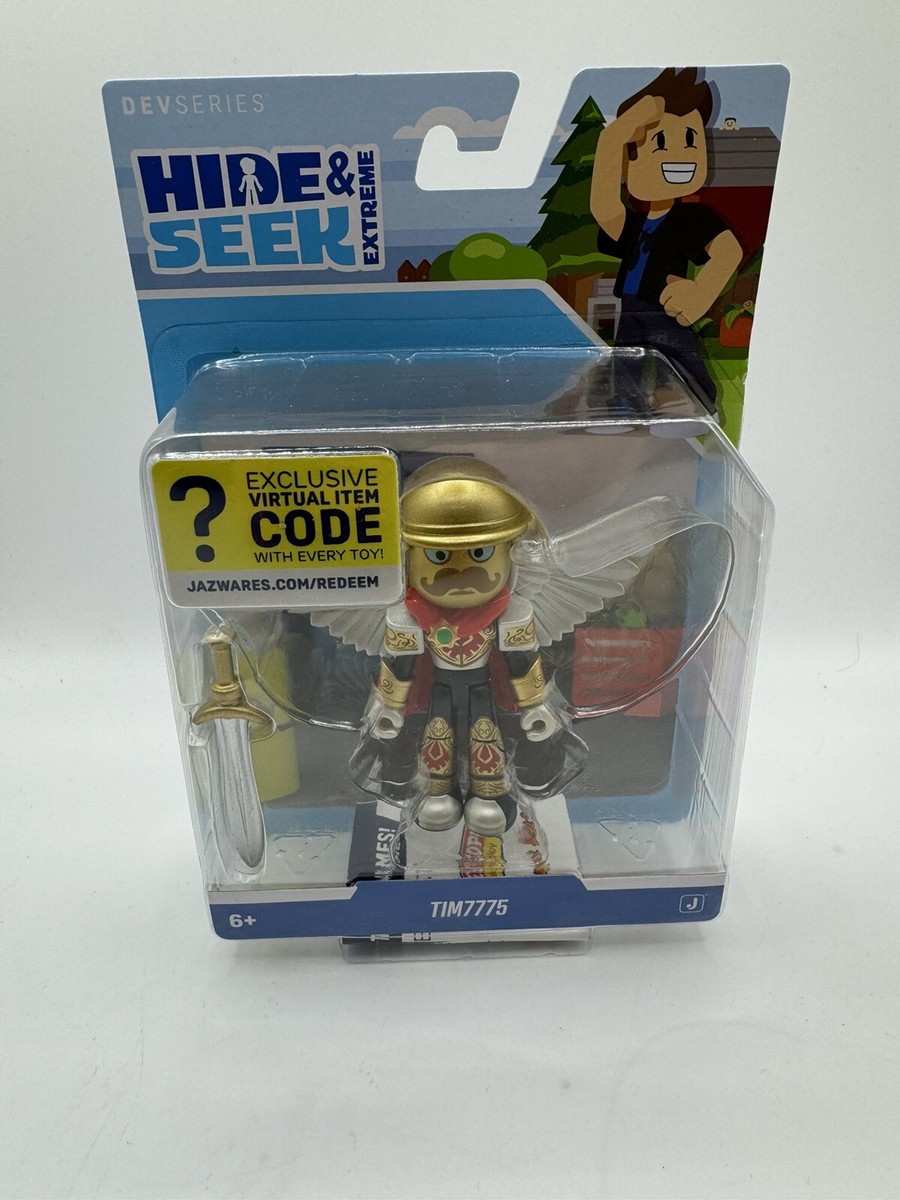 Roblox DevSeries Hide & Seek Extreme: TIM7775 Toy Figure w/Virtual