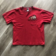 VTG 2000 Warner Bros. Studio Store Bugs Bunny Embroidered Pocket T-Shirt Large
