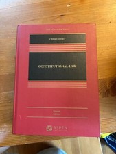 Constitutional Law, 7th Ed. by Chemerinsky   ...