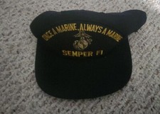 USMC Semper Fi Once A Marine Always A Marine Snapback Hat Cap Made in USA