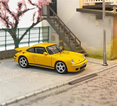 1:64 for Almost Real for Porsche for 911 for RUF for CTR Anniversary 2017 Yellow