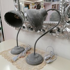 LAMPADA  DA  TAVOLO FERRO SHABBY