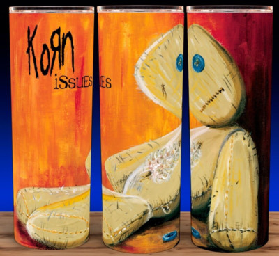 Korn Heavy Metal Band Issues Cup Mug Tumbler 20oz
