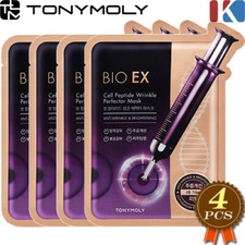 Masque perfecteur des rides peptides cellulaires TONYMOLY Bio EX 30 g x 4 piè...