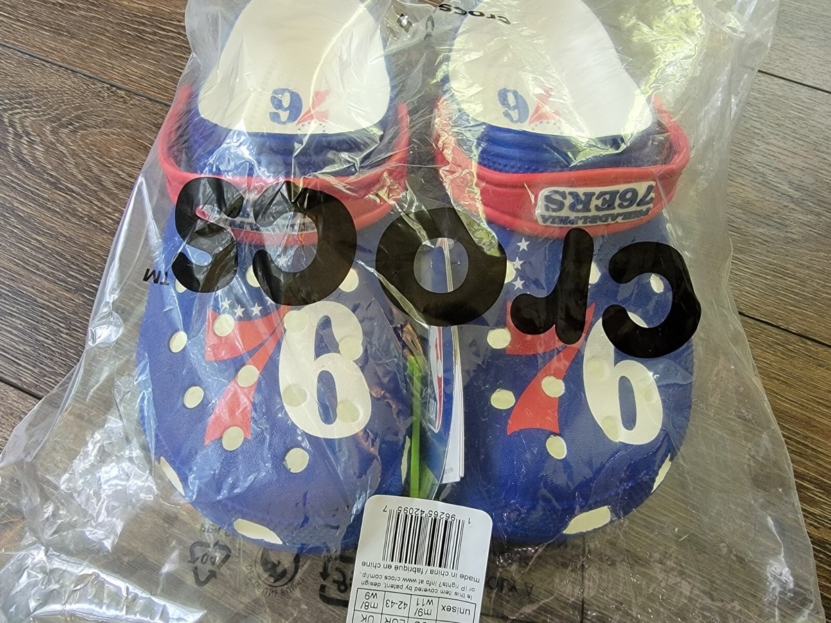 Crocs Classic Clog NBA Philadelphia 76ers Men