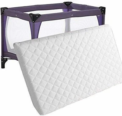 TOP STYLE COLLECTION Travel Cot Mattress For GRACE, REDKITE and MAMAS & PAPAS - 95 x 65 x 5 cm