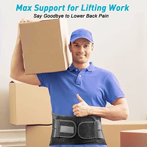 Back Brace for Men Lower Back 2023 Lumbar Support Back Support Belt