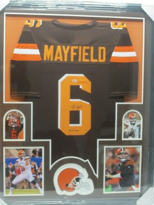 autographed baker mayfield jersey