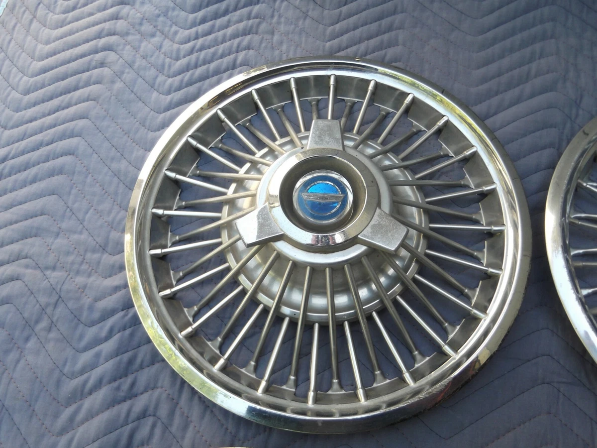 1966 mustang spinner hubcaps deals