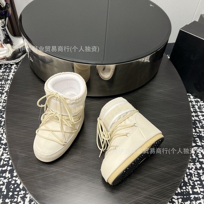 Moon Boot Women's Non-slip Warm Snow Boots Warm winter Luxury 