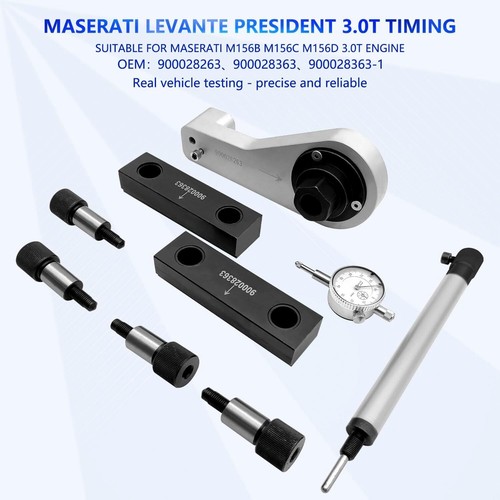 Engine Timing Tool Kit for Maserati Geberit President Levante 3.0T M156C - Picture 3 of 17