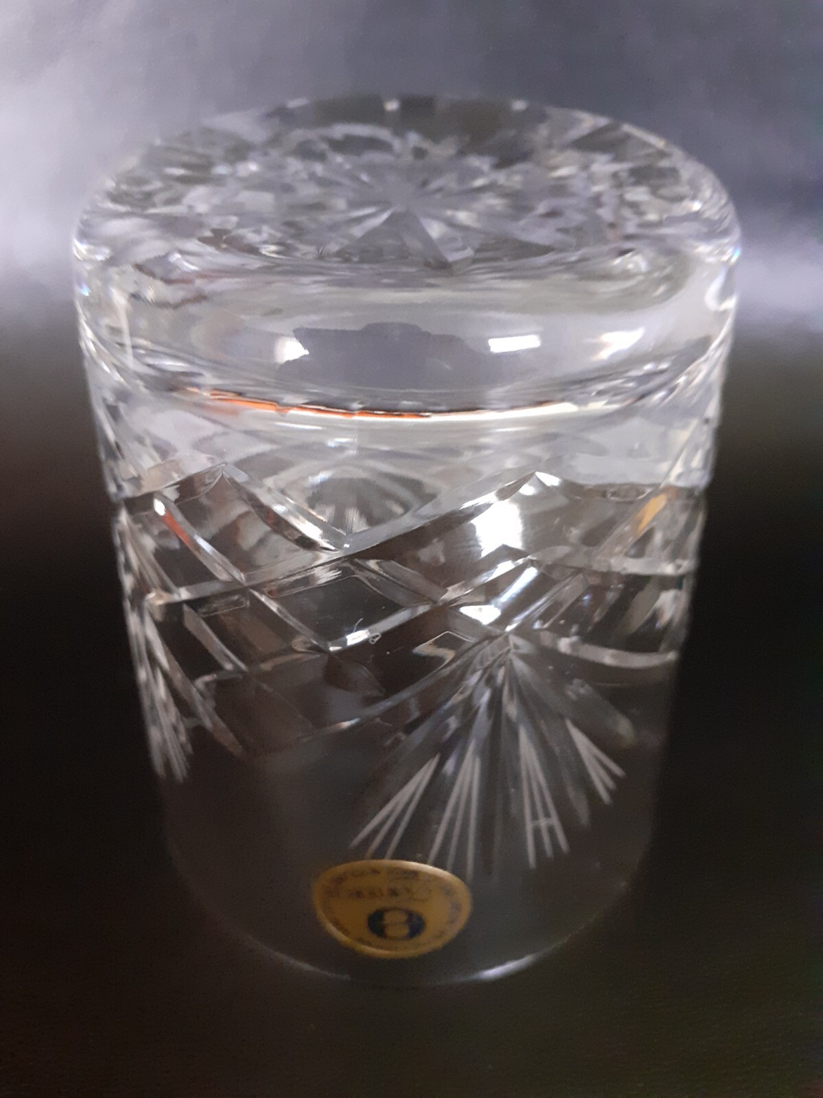 Set of 4 Hand Cut Zawiercie 24 Lead Crystal WHISKY TUMBLERS Glasses 9 fl.oz eBay