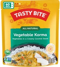 Tasty Bite Indian Vegetable Korma - Gluten Free, Vegetarian 10 oz