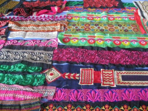 For craft Total of the 400 grams embroidered border for craft and sewing - Picture 3 of 10