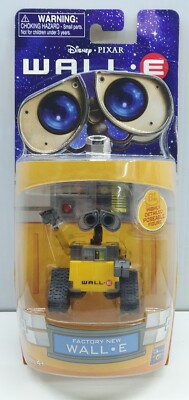 Wall-E Factory New NIB 2009  Figure Disney Pixar Thinking Toy 6cm Highly Detail