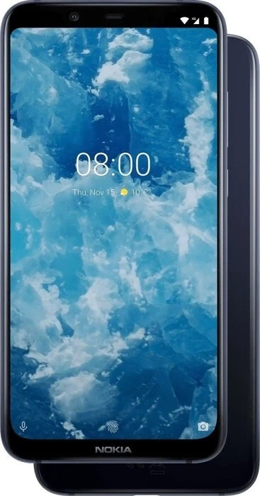 Nokia 8.1 Farbe Blau Smartphone 4GB + 64GB Dual-SIM Ram Ohne Zubehör