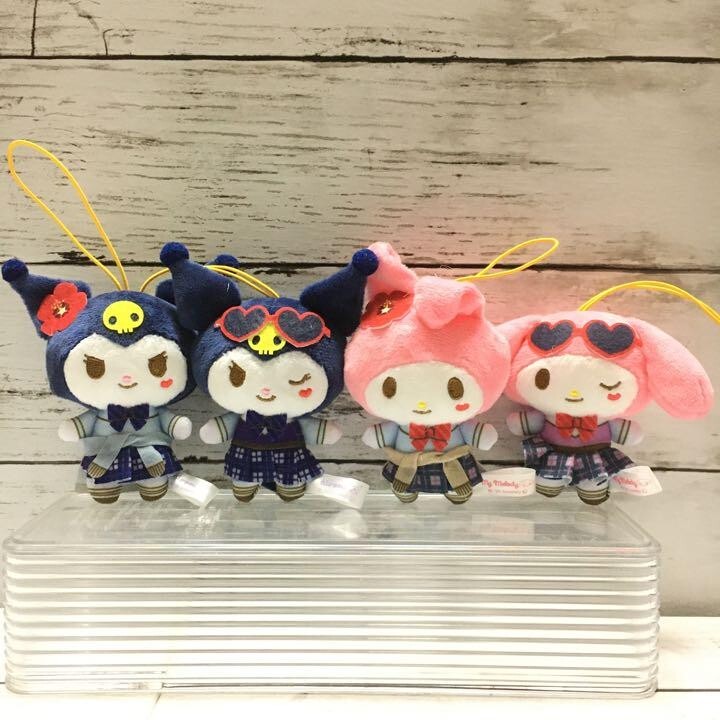 全5種セット【「My Melody & Kuromi」マスコット My Melody and Kuromi Sweet Lolita Mini Figure Mascot - Set of 5