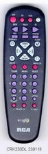 CRK230DL NEW RCA OEM TV OR TV/VCR COMBO REMOT...