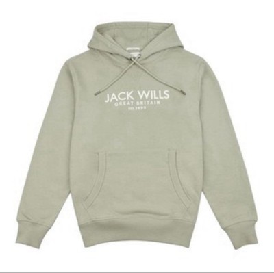 Jack Wills Batsford Hoodie Damen grün Gr. UK 8 (RefR13)