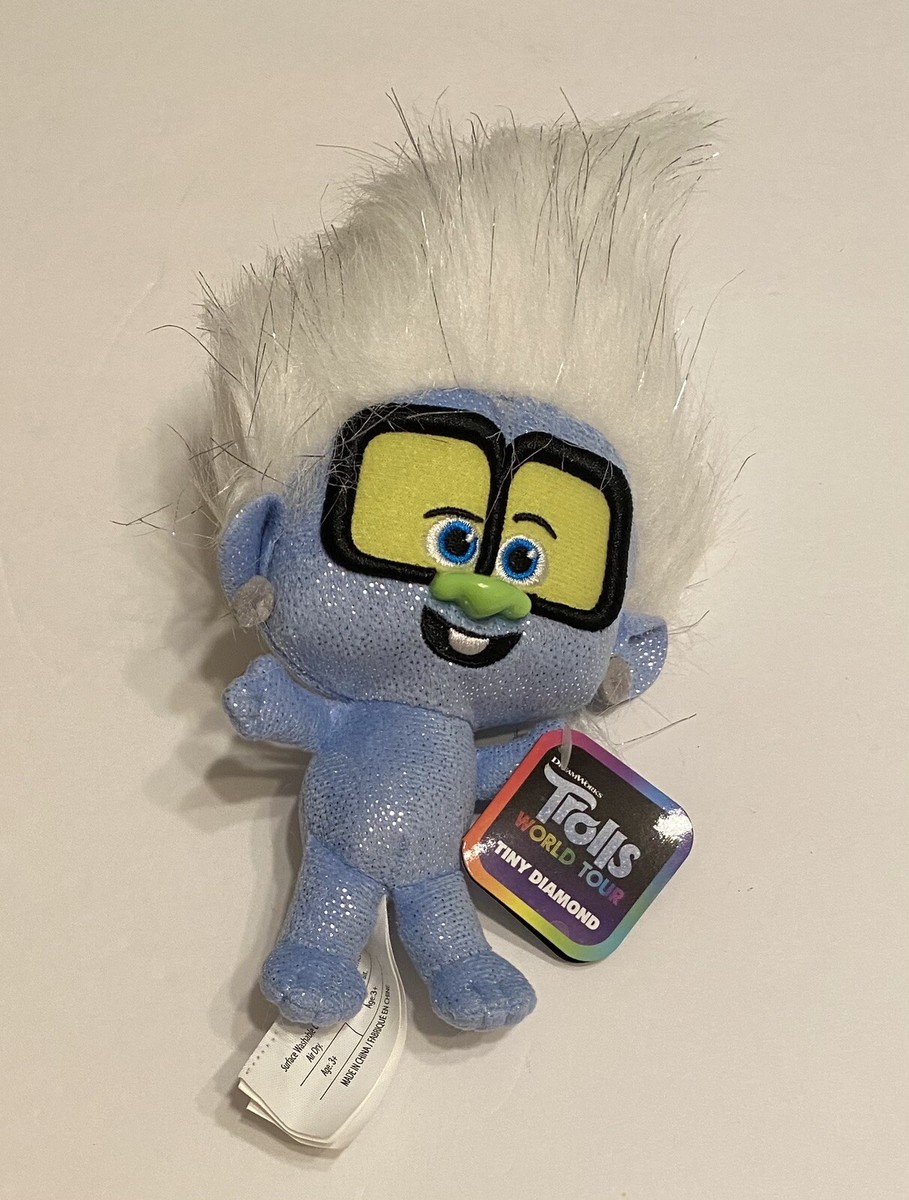 Trolls World Tour Movie Tiny Diamond Plush Doll 8 Trolls World Tour Movie Tiny Diamond Plush Doll 8