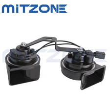 Mitzone High & Low Pitch Horn With Bracket for Escalade Suburban Tahoe Yukon