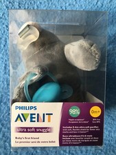 ULTRA SOFT PACIFIER w/ Snuggle Seal Baby's First Friend Philips Advent 2018 NEW