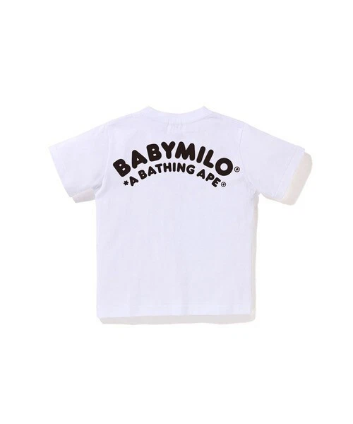 Camiseta A Bathing Ape/Niños 2025 Modelo SS BABY MILO FACE Negra Talla 100 Nueva Foto 3 de 4
