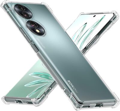 Hülle für Honor 70 / 70 Lite 5G Klar Stoßfest Silikon Schutzhülle Bumper Cover